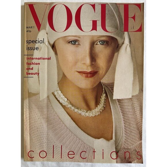 BRITISH VOGUE - March 1975 - Picture 1 of 16